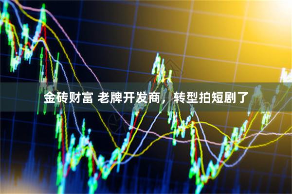 金砖财富 老牌开发商，转型拍短剧了